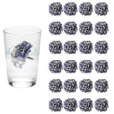 24Pcs Floating Flowers for Centerpieces Wedding, Blue Purple Hydrangea Hydrangea