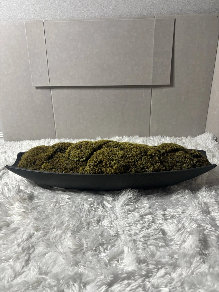 Moss centerpiece decor Dimensions  20.5Ó x L 6Ó x W 4-5 x H Green Plant