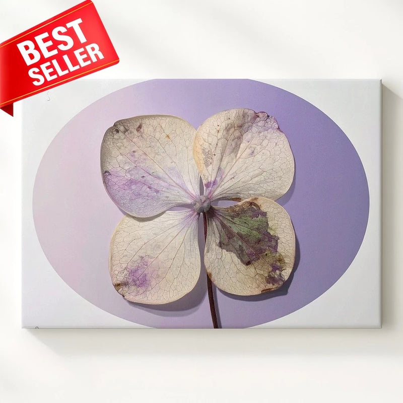 Canvas Hydrangea Oval Botanical Memory Some Beauty Soft Featuring Wall Art Hydrangea