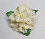 VTG Royal Adderley Floral Porcelain Carnation Brooch Pin Made In England 1.5