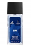 Adidas STAR Deodorant Spray Men's Long-Lasting 75ml-2.5fl.oz EDT