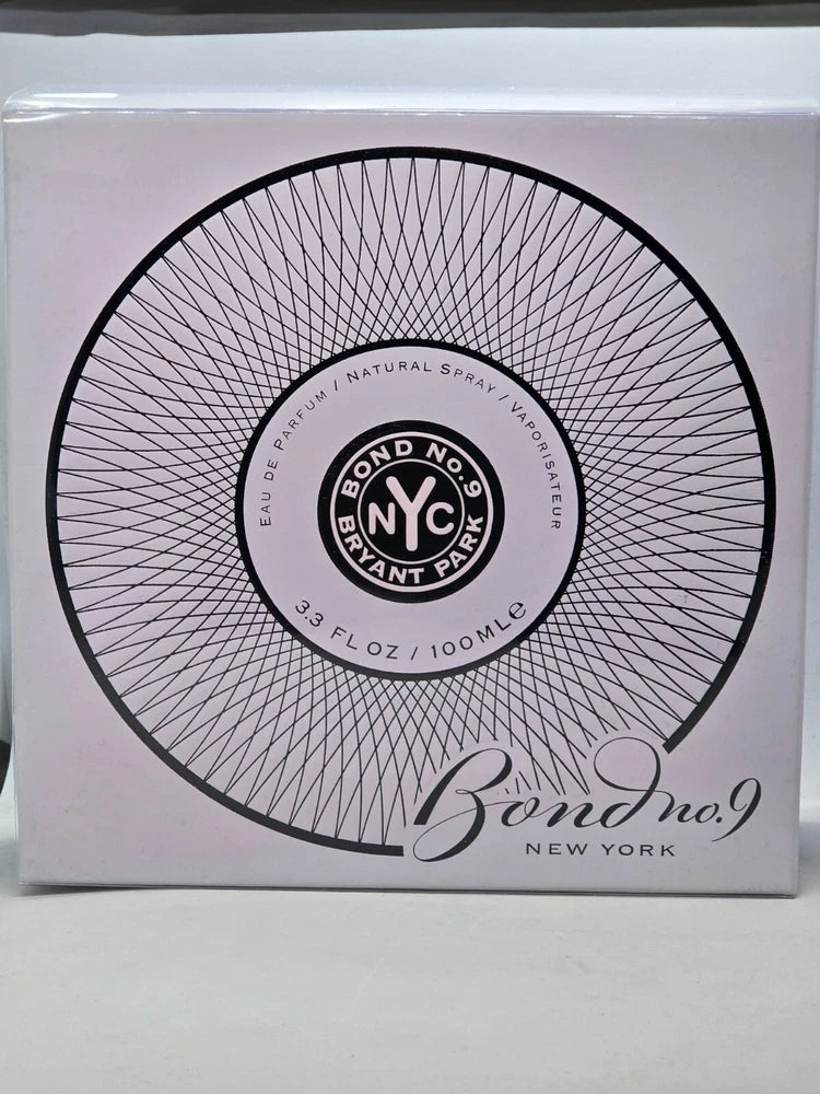 BOND No.9 Bryant Park 3.3 oz 100 Ml Eau De Parfum Spray New EDP