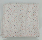 Aden + Anais Baby Blanket White Pink Purple Ditsy Flower Sunflower Tulip Girl Sunflower