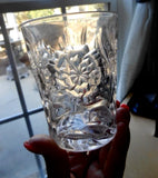 EAPG Tumbler Carnation New Martinsville Glass  c.  1906 #88 Carnation
