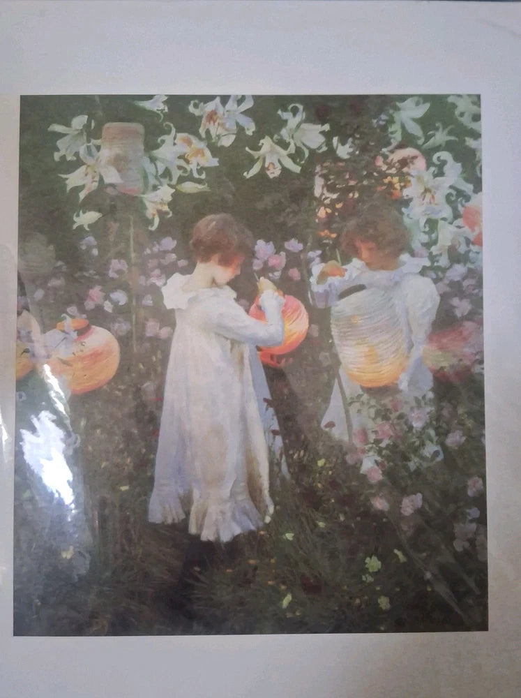 John Singer Sargent Carnation Lily Lily Rose Print McGaw Graphics 10.25 x 8.75 Carnation