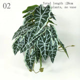 Artificial Vine Rattan Leaf Vagina Green Plant Leaves Home Garden Party Decor Green Plant