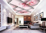 3D Peony Flower Bee 73 Wall Paper Wall Print Decal Wall Deco AJ WALLPAPER Summer Peony