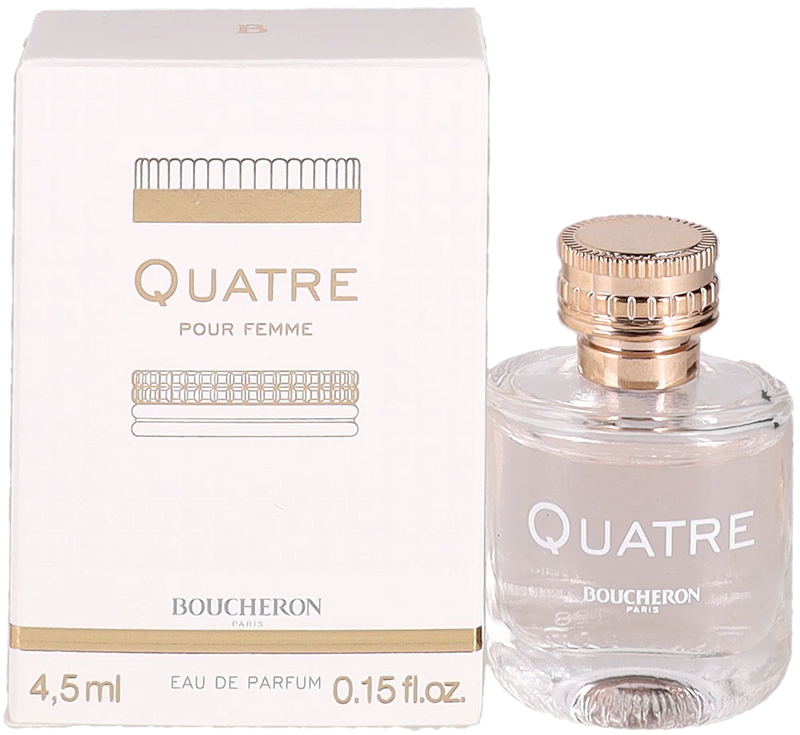Quatre by Boucheron for Women Eau de Parfum Splash Cologne 0.15oz New EDP