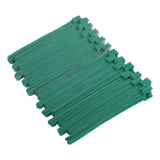 8Inch Garden Cable Ties 200pcs Green Nylon for Plant Support and Climbing Garden Plants