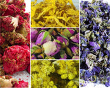 68+ types of flowers & petals - 10g - 50g, edible dried flowers, dried petals, Sunflower