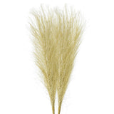 2Pcs Pampas Grass 17.7" Fake Pampas Grass for Wedding Decoration Golden Pampas Grass