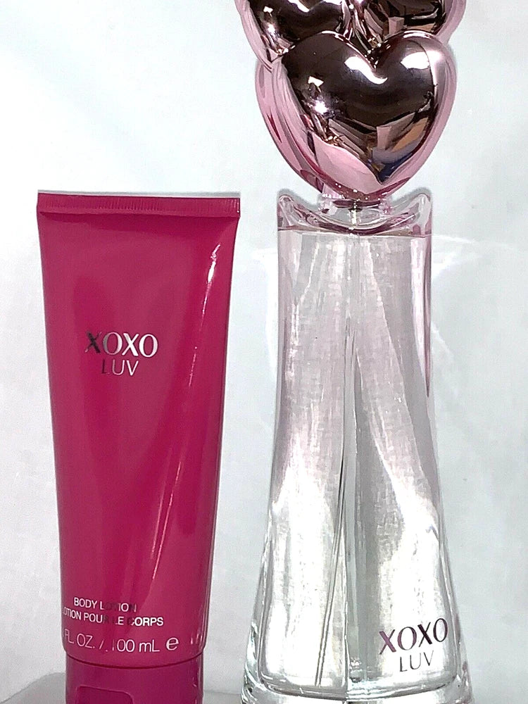 XOXO Luv Gift set Woman EDP 3.4 oz + Body Lotion EDP