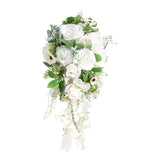 Wedding Bridal Bouquet Lightweight Bridal Hand Flower for Party Outdoor Home Bouquet