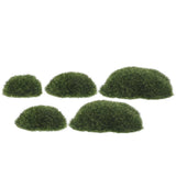 4 Pcs Artificial Moss for Decoration Fake Outdoor Landscaping Rock Decorative Green Plant