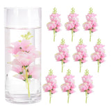 10 Pcs Floating Flowers for Centerpieces Artificial Hydrangea, Light Pink Hydrangea