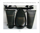 Black Cashmere by Donna Karen  Eau De Parfum Spray 3.4 oz Gift Set EDP