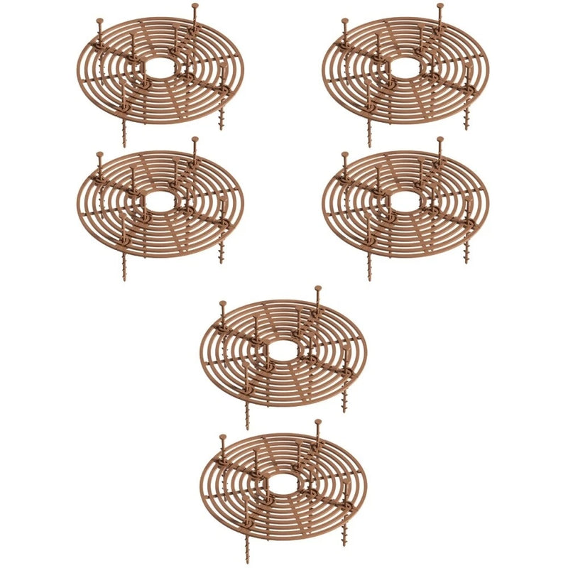 6 Pcs garden flower pot soil protector covers gardens drainage mesh hole Garden Plants