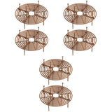6 Pcs garden flower pot soil protector covers gardens drainage mesh hole Garden Plants