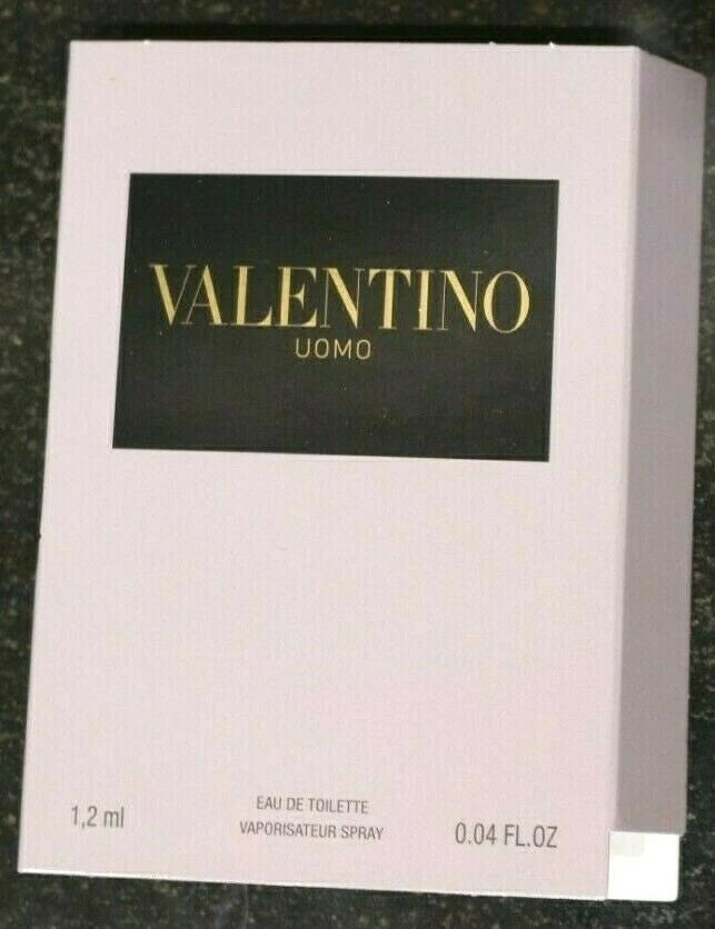 VALENTINO UOMO  by Valentino EDT Men's Spray Sample 1.2 ml. Made in France. New EDT
