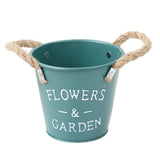 Garden Plant Flower Pot Planter Desktop Storage Barrel Outdoor Indoor Decoration Garden Plants