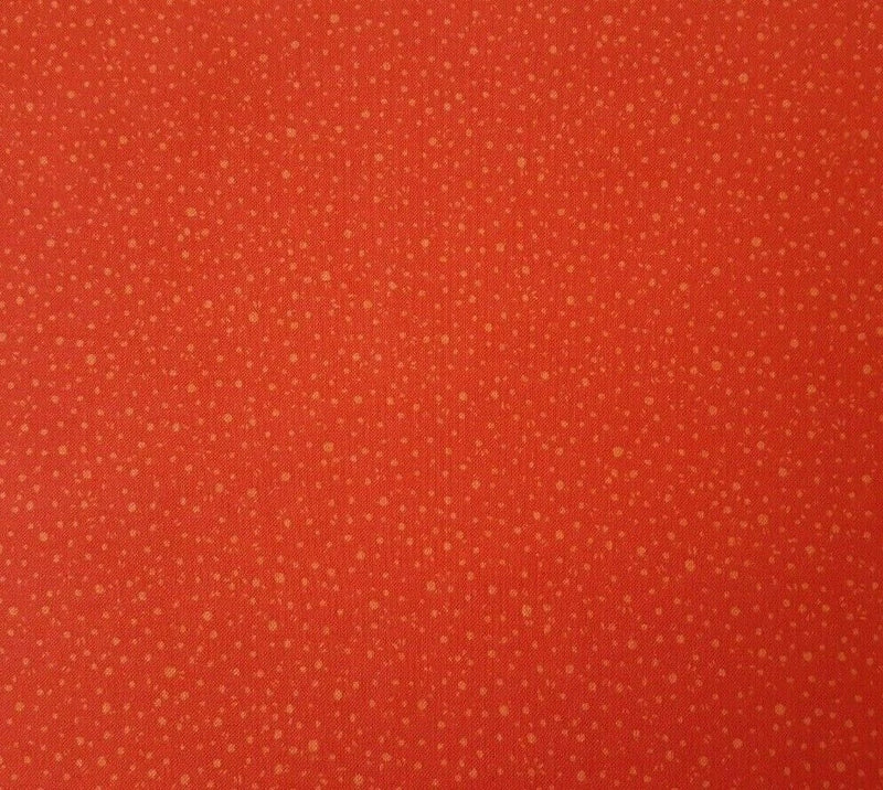 Quilting Treasures Summer Garden BTY Kate Knight Tonal Orange Dot Blender Flowering Plants