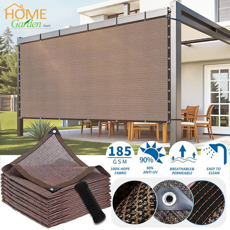 90% UV Block Mesh Tarp Shade Cloth for Garden Plants Greenhouse Patio Net Cover Garden Plants