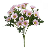 Realistic Silk Chamomile Daisies in Orange Yellow White Pink Red for Home Decor Daisies