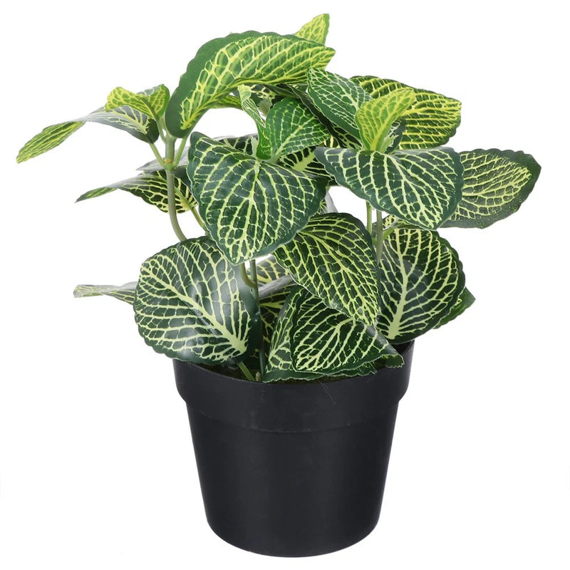 Small Fake Plants Flower Pot Decorations Simulated Rattan Potted Plastic Green Plant