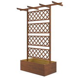 Wooden Planter Flower Shelf Wooden Garden Trellis Garden Plants