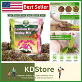 6QT Orchid Repotting Mix with Pine Bark, Coco Peat & Perlite - Ideal for Orchids Orchids