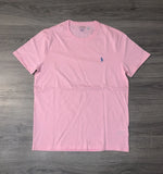 Polo Ralph Lauren T Shirt Custom Slim Fit Short Sleeve Pink MenÕs Size XXL Roses