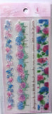 amifa Summer Garden Hydrangea Flower Sticker Sheet Japan 4 sheets Hydrangea