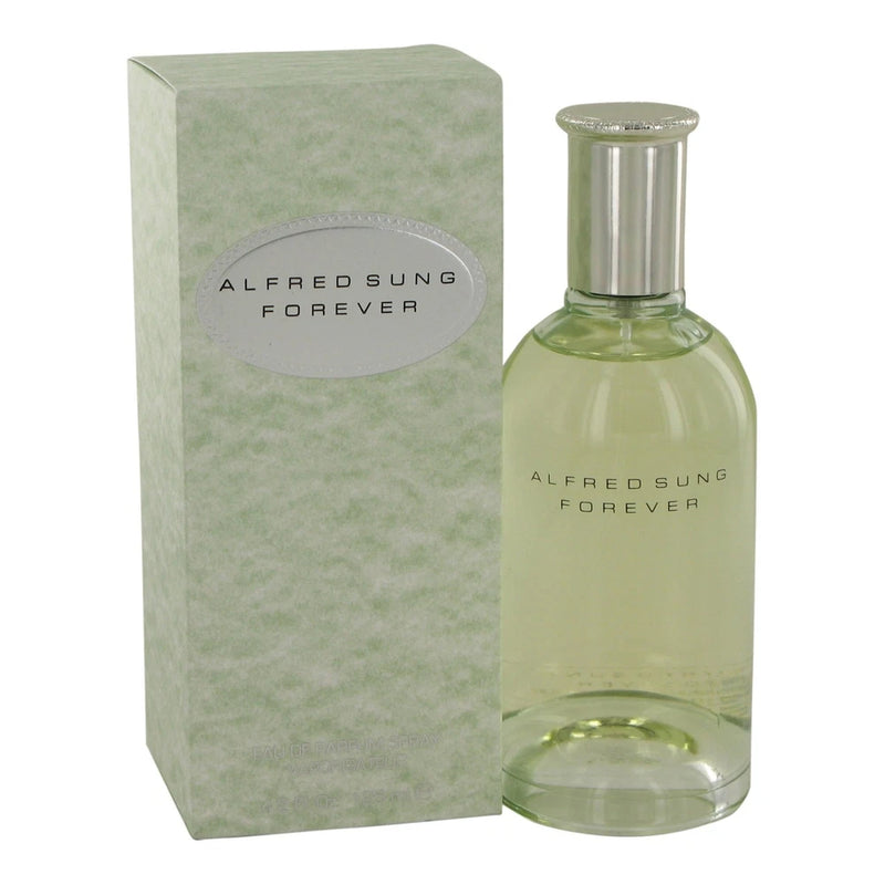 Alfred Sung Forever eau de parfum spray, clear glass bottle with cap, 125ml