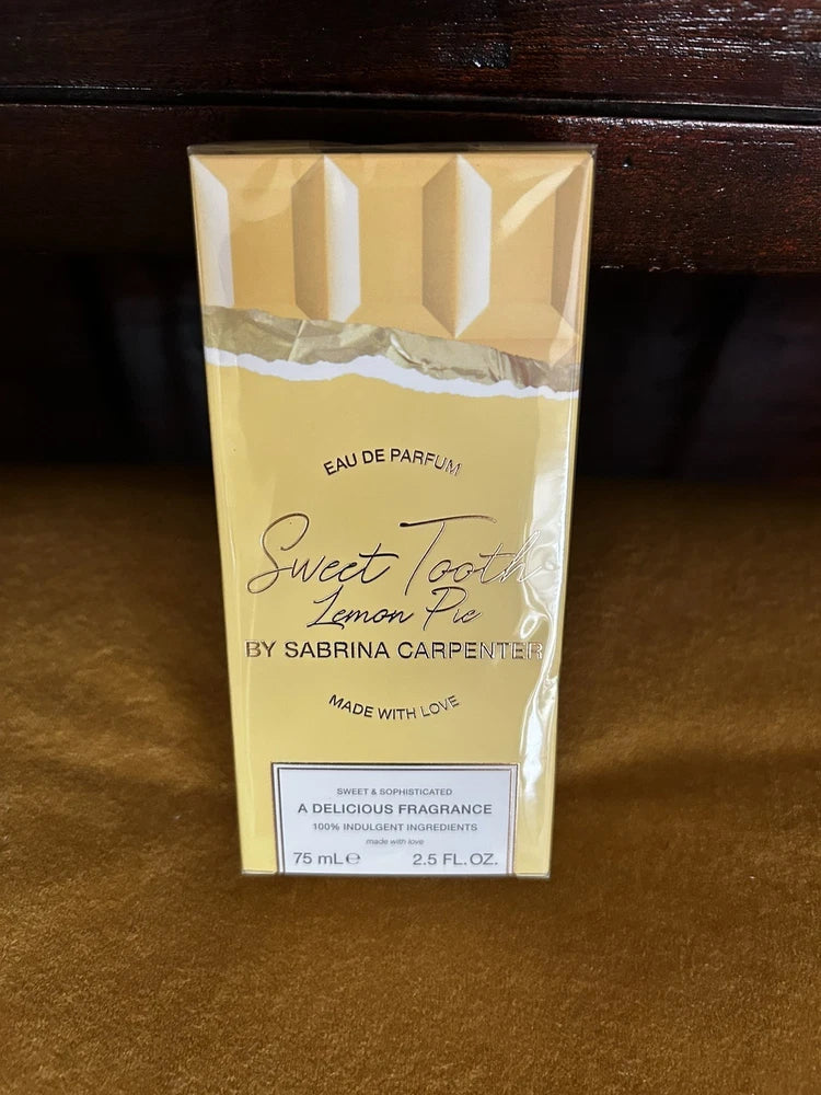 NEW! Sabrina Carpenter Sweet Tooth Lemon Pie 75 ml/ 2.5 oz  ~ Full Size, Sealed EDP