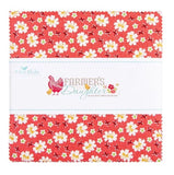 5" Charm Pack - Farmer's Daughter Riley Blake Designs Fabric Precuts M520.62 Flowering Plants