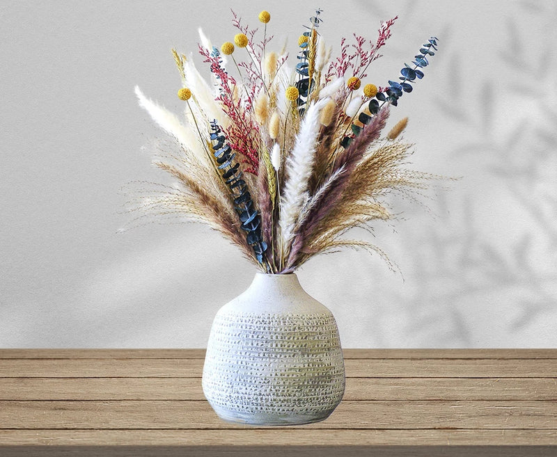 96pcs Pampas Grass , 17.7" Dried Flowers , Dried Flowers for Vase with 9style... Pampas Grass