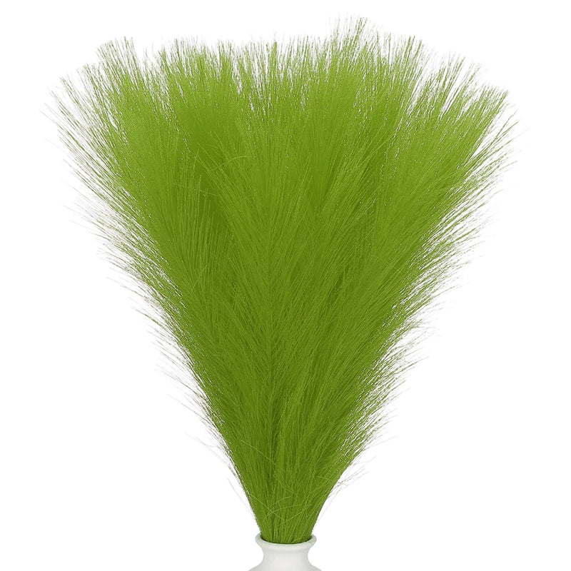 24in Pampas Grass Decor, 50pcs Artificial Pampas Grass Bulk, Green Pampas Grass