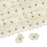 50pcs Artificial Daisies Flower Heads,1.8" Silk Fake Daisies Heads, Green Daisies