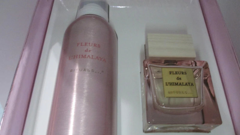 Fleures de L'Himalaya by Rituals Boxed Set Lux Shower Gel & EDP 50ml HTF! EDP