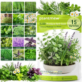 Herb Seeds 15Pack Ð 4,500+ NonGMO Heirloom Seeds for Planting Ð Indoor & Outd... Garden Plants