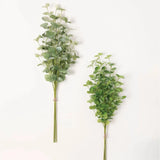 3PCS Deco Artificial Eucalyptus Stems, Eucalyptus Leaves Table Greenery Green Plant