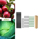 DIY Garden Hoops Kit for Creating Plant Tunnels and For Raised Bed Protection Garden Plants