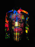 Robert Graham Victory Bouquet Long Sleeve Shirt Size Medium Bouquet