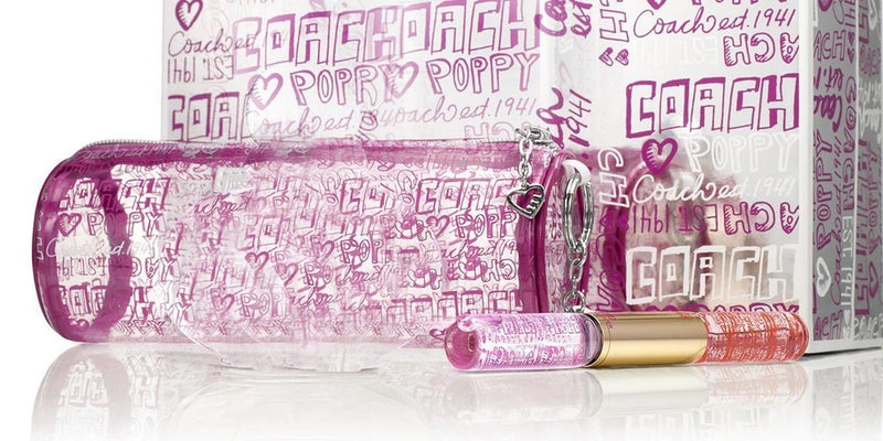 Coach Poppy and Poppy Flower Eau De Parfum Duo 2X 0.17 oz /5ml Travel Rollerball EDP