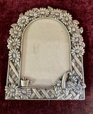 Elegant Sunflower Pewter Photo Frame for 3.5x5 Sunflower