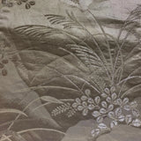 Obi Silver pampas grass pattern FUKURO OBI Pampas Grass
