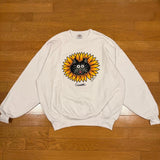 Krivan Cat Sunflower Flower Sweat L Sunflower