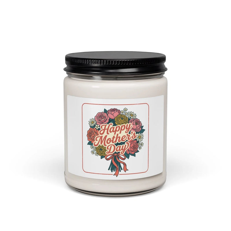 Happy Mother's Day Bouquet Candle | Scented Soy 9oz Bouquet
