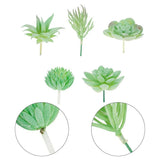 Practical Artificial Plant Well Made Real-like Realistic Vibrantly Colored Green Plant