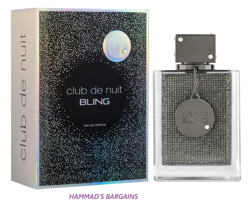 CLUB DE NUIT BLING EDP 2.5 OZ / 75 ML FOR MEN BY ARMAF (NEW IN A BOX)SEALED EDP
